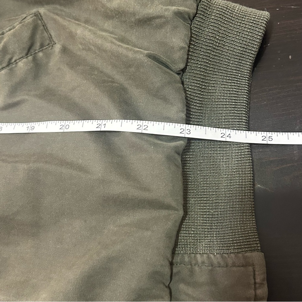 Weatherproof Jacket Full Zip Men's Size Small Olive Green Vintage - Picture 9 of 10